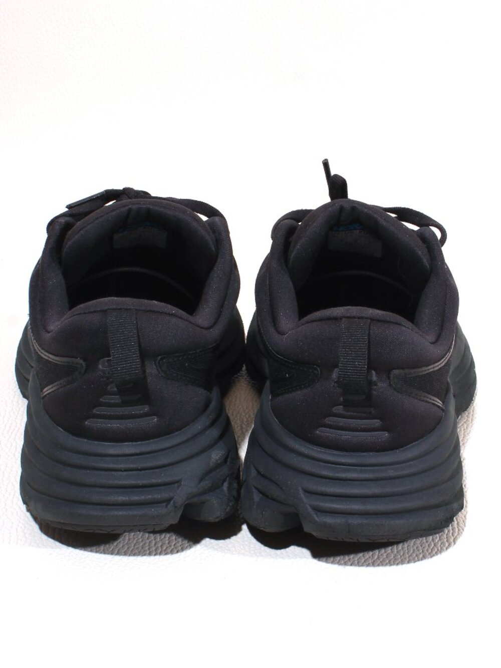 Hoka One One Bondi 8 1123202-BBLC Sneakers Mens Size 9 D Black Running Shoes - Picture 6 of 9
